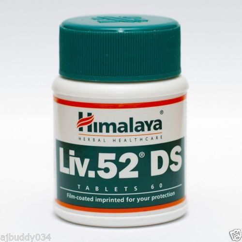 Himalaya Herbal Liv 52 DS 60 Tablets prevent Liver Damage double strength