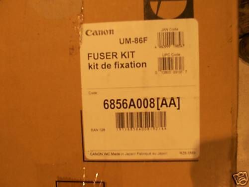 New oem canon 6856a008aa um-86f fuser unit for sale