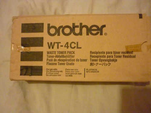 BROTHER WASTE TONER PACK - WT-4CL - NEW IN BOX