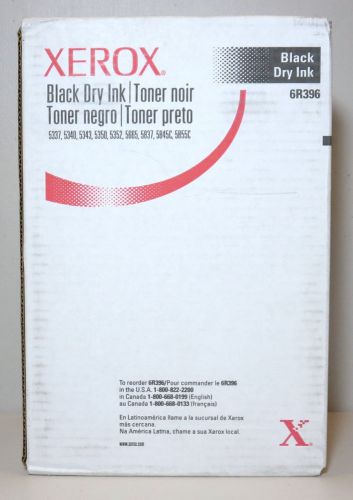 XEROX Black Dry Ink  6R396   (2 cartridges in box) NEW   OEM