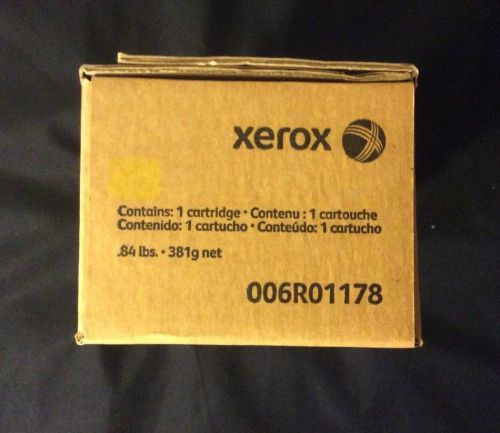 Original Xerox Toner Cartridge New Sealed (Yellow) 006R001178