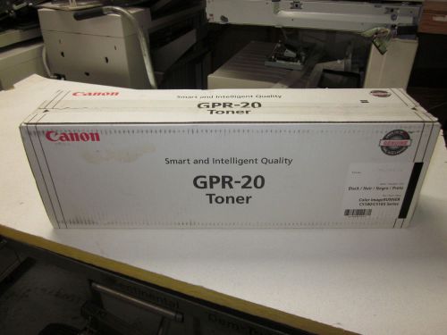 NEW Genuine Canon 1069B001 GPR-20 Black Toner for the iR C5180 C5185 series