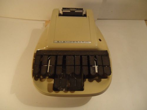 Vintage Stenograph Courtroom Reporter Shorthand Machine