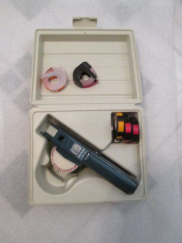 Dymo Organizer Label Maker +  extra reels of tapes in original case