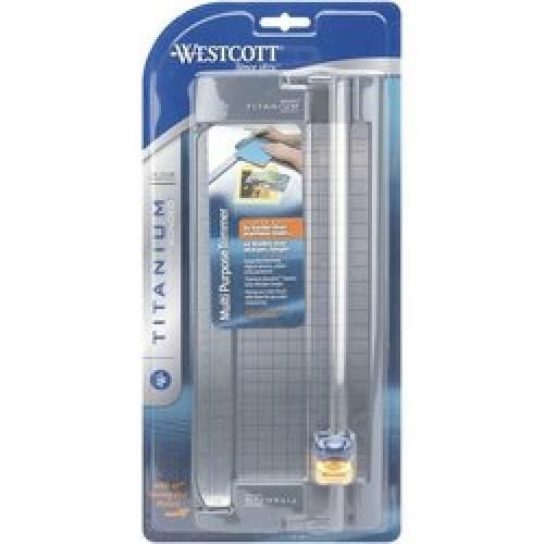 NEW Westcott Paper Trimmer With Titanium Bonded Cut And Score Blades 12