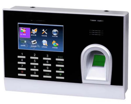 Biometric fingerprint time clock recorder time recording time attendance system for sale