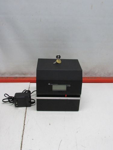 * gently used - pyramid technologies pti-3700 pyramid heavy-duty time clock* for sale