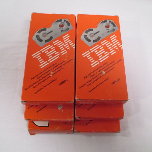 IBM 1299095 High Yield Correctable Film Ribbons - LOT of SIX (6) Free Shipping