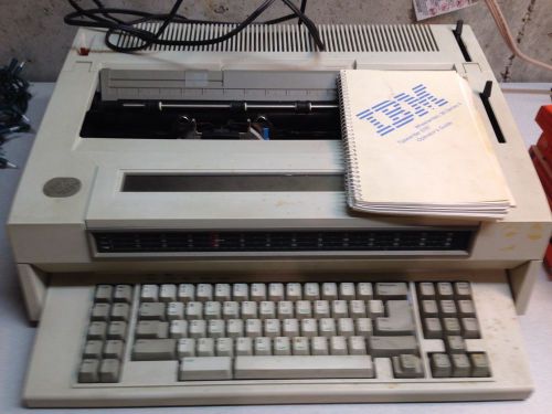 IBM wheelwriter 30 series II 6787 with Cassettes