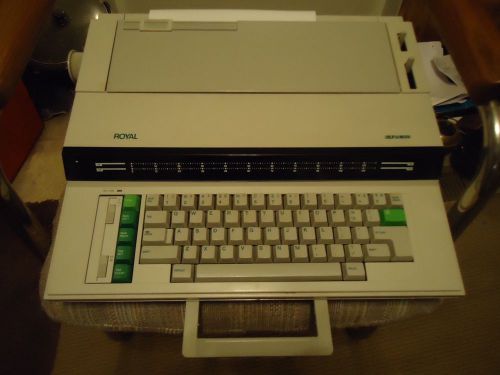 LARGE TA Royal 600 Word Processor With Power Cord=EUC