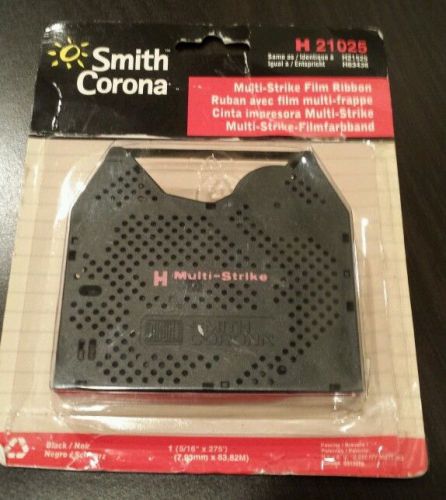 Smith Corona H 21025 Black Multi-Strike Film Ribbon