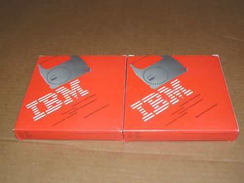NEW - Lot of 2 IBM EASYSTRIKE FABRIC RIBBON - black typewriter