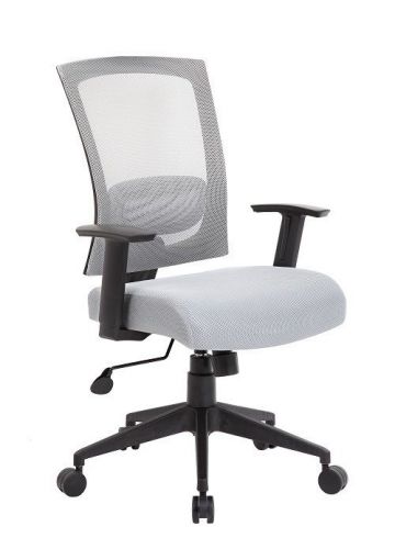 B6706 boss gray mesh back contemporary office task chair for sale