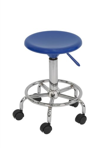 Studio designs height adjustable studio stool blue for sale