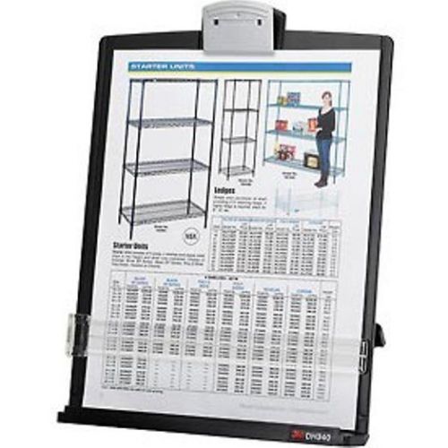3m desktop document holder dh340mb. 9.4 x 12&#034;, 23.8 x 30.5 cm. free shipping for sale