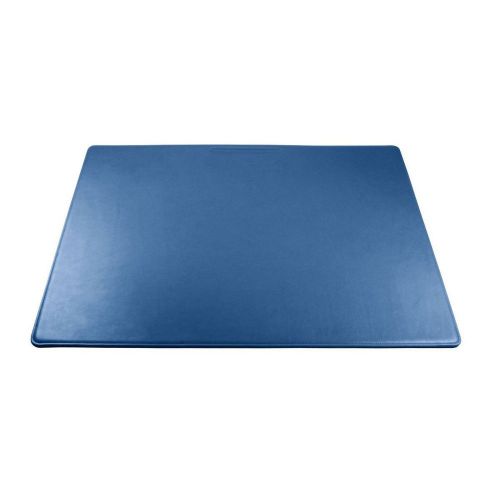 LUCRIN - Desk Blotter 25.3 x 17.5 inches - Smooth Cow Leather - Royal Blue