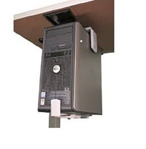 NIB Workrite 920T  CPU Computer Holder Slides and Rotates Under Desk Mount