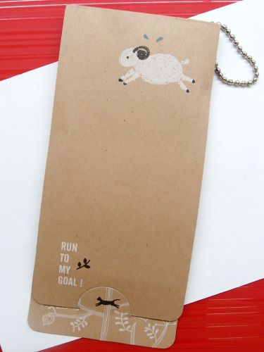 1X Sheep Sticky Memo Note Scratch Doodle Message Bookmark Stationery FREE SHIP