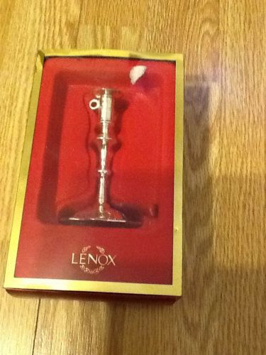 New in Box Lenox Williamsburg Mini Governor&#039;s Candlestick