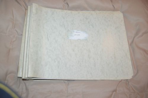 Vintage lg.16&#034;x11&#034; wilson jones nylon post binder-pressboard cover 14-1114n for sale