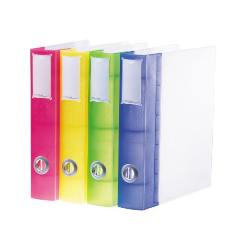 Lot of 4 file binder max binder 5cm document organizer parper rack for sale