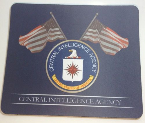 USA Flag Central Intelligence Agency Mouse Pad