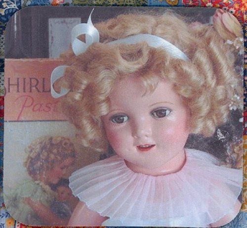 SHIRLEY TEMPLE DOLL Heavy Rubber Backed Mousepad #0595