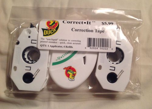 3 NEW Correct-it Correction tape by Manco, 28 feet each