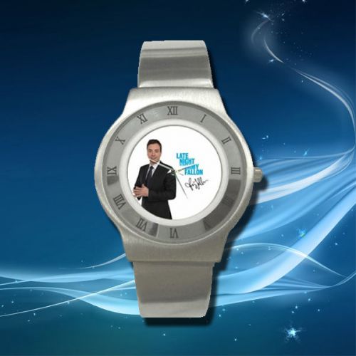New Late Night With Jimmy Fallon Slim Watch Great Gift