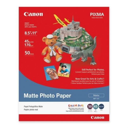 CANON COMPUTER (SUPPLIES) 7981A004 50 SHEET 8.5X11 LTR MATTE PHOTO