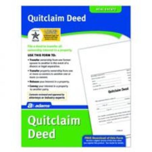 Quitclaim Deed Legal Form