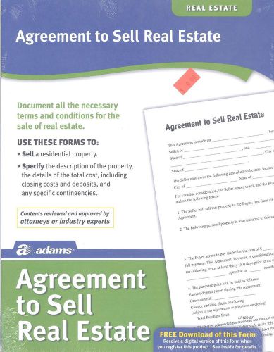 Agreement to Sell Real Estate forms