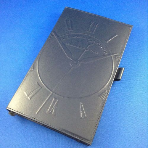 a. lange &amp; sohne luxury dark blue leather notebook limited edition sihh 2014