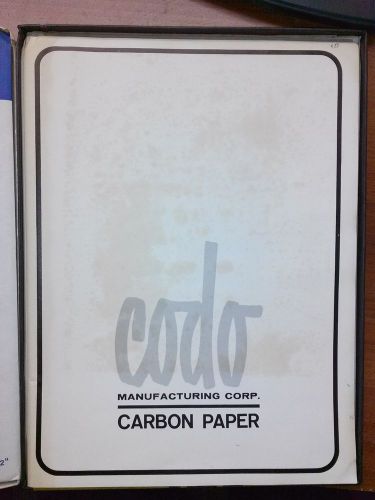 Vintage  Carbon Papers 8.5 x 11.5&#034;