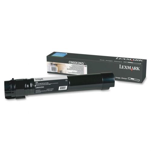 LEXMARK - BPD SUPPLIES C950X2KG LEXMARK SUPPLIES BLACK TONER CARTRIDGE F/ C950DE