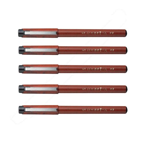 Kuretake No. 14 Pocket fude Brush Pen - Hard 5pcs  Free Shipping with insurance