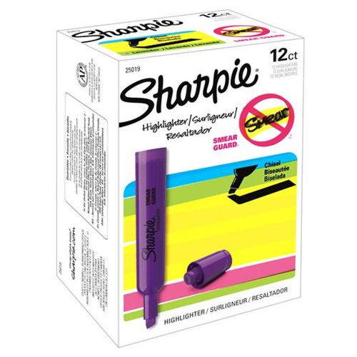 Sharpie Accent Lavender Tank-Style Highlighter 1bx
