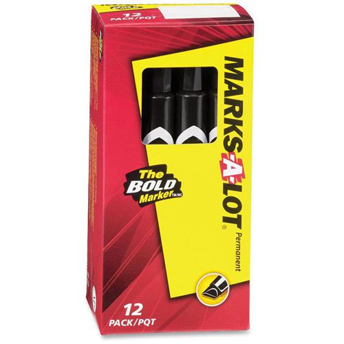 Avery marks-a-lot large chisel tip permanent marker - 4.8 mm marker (08888) for sale