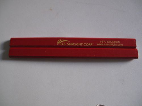 US Sunlight Corp RED Carpenter Pencil