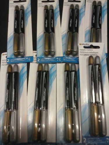 OfficeMax Metallic Markers 16 ct
