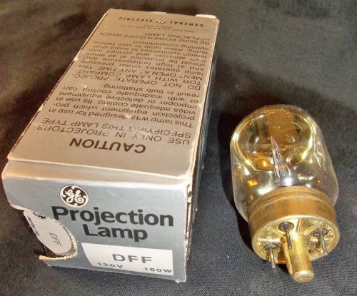 DFF Projector Projection Lamp Bulb 150 Watts 120 Volts NOS - Free Shipping!