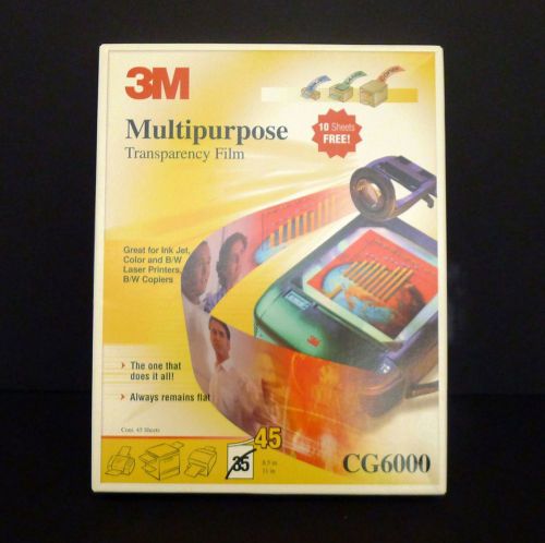 3M CG6000 Multipurpose Transparency Film 25 Sheets