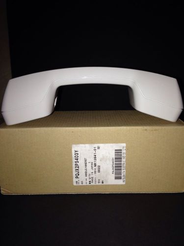 PANASONIC White Replacement Phone Handset - Brand New - PQJX2PS403Y