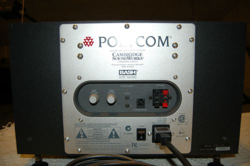 Polycom Cambridge SoundWorks BASH C1PLY120 Subwoofer