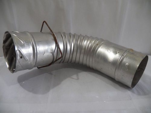 4&#034; galvanized hvac duct work 90 degree elbow stove vent for sale