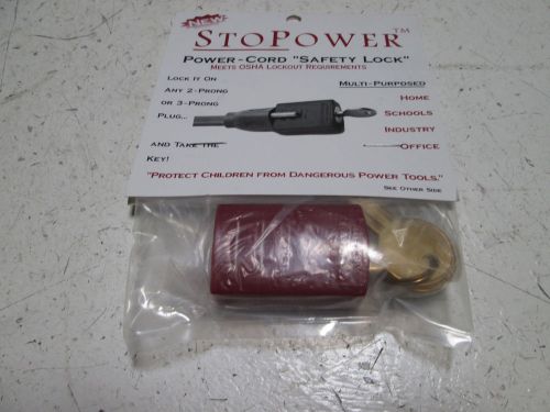 Stopower safety lock *new in a bag* for sale