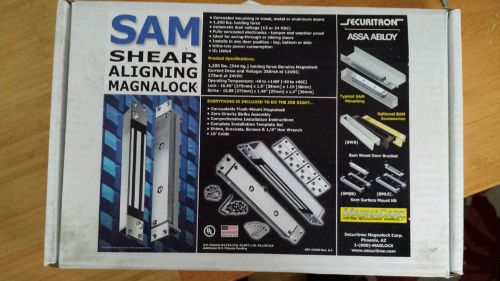 Sam Shear Aligning Magnalock by Securitron 12 or 24 volt