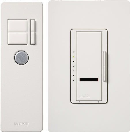 Mir ir 1000 watt single pole dimmer with ir remote control white for sale