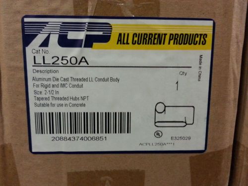 Conduit body, style ll, 2-1/2&#034; , alum ll250-a die cast for sale