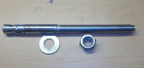Wej-it 5/8x8.5 concrete wedge anchor 5/8 x 8-1/2&#034; w/ nut and washer for sale